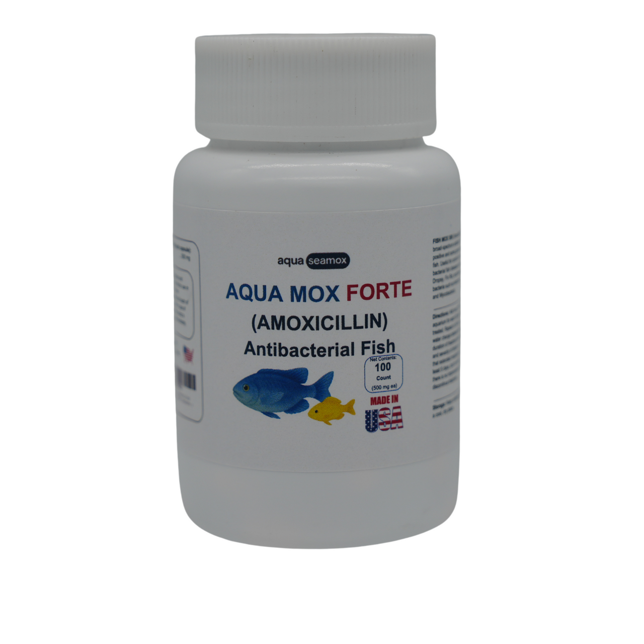Fish Mox 500mg - 100 count - Happy Minutes Easy Shopping