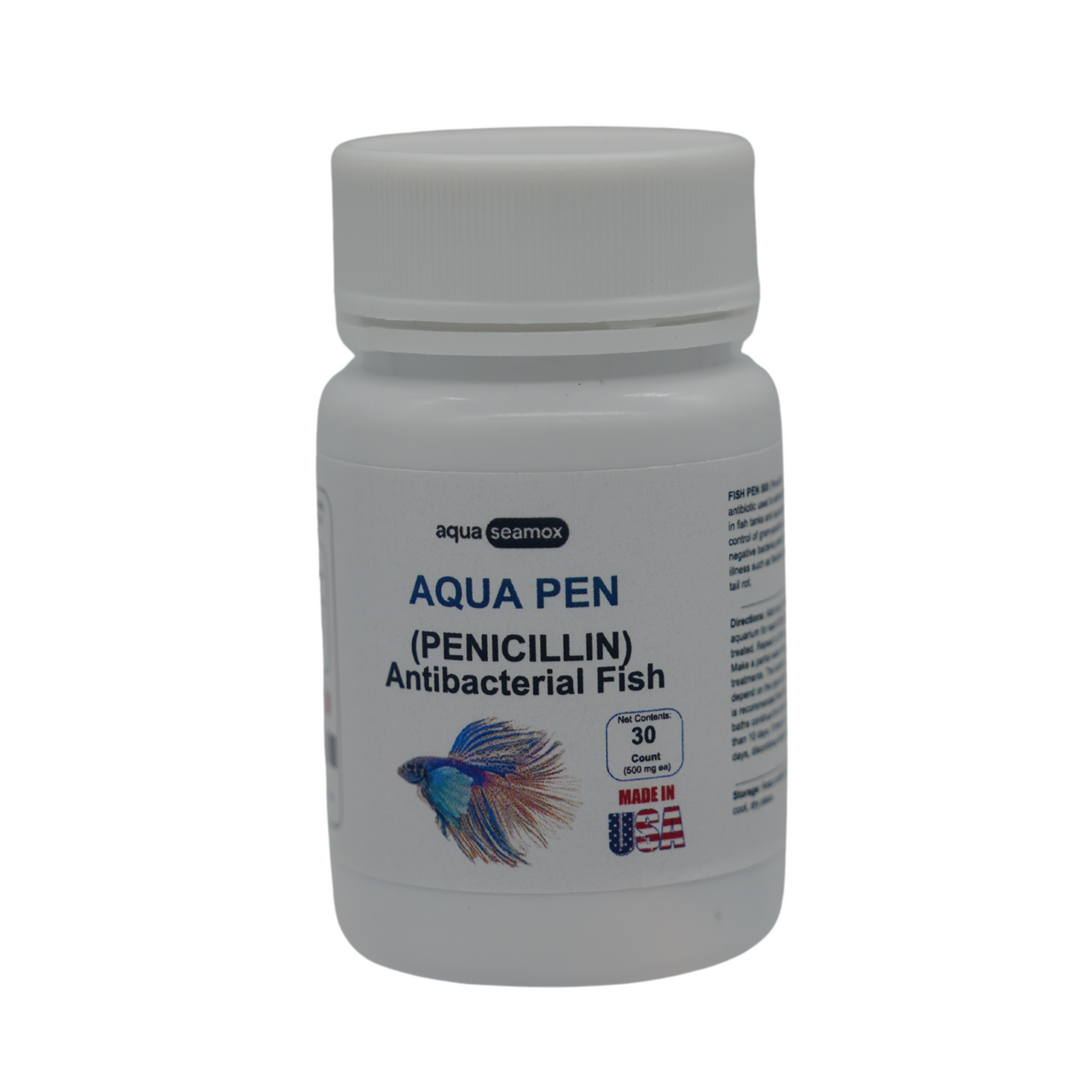 Fish Penicillin 500mg 30-Capsules - Happy Minutes Easy Shopping